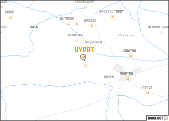 map of Uyrat