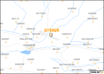 map of Uyshun