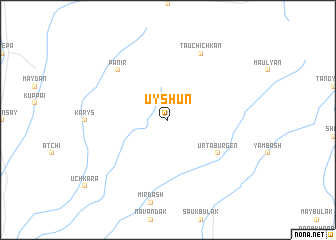 map of Uyshun