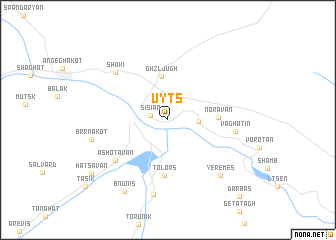 map of Uyts