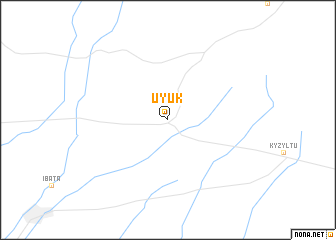 map of Uyuk