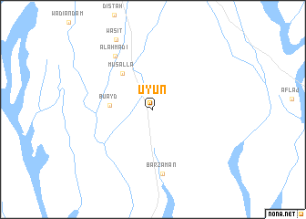 map of ‘Uyūn