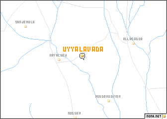 map of Uyyālavāda