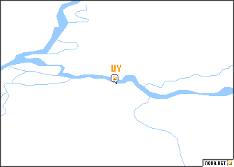 map of Uy