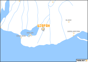 map of ‘Uzāfah