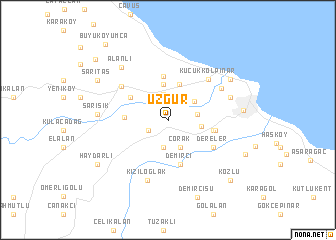 map of Uzgur