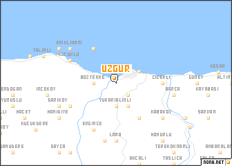 map of Uzgur