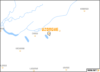 map of Uzongwe