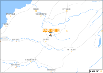 map of Uzukawa