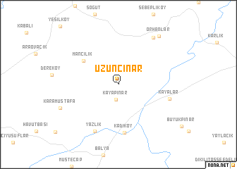 map of Uzunçınar