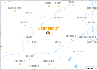 map of Uzunsöğüt