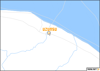 map of Uzun-Su