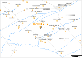 map of Uzuntala