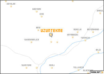 map of Uzuntekne