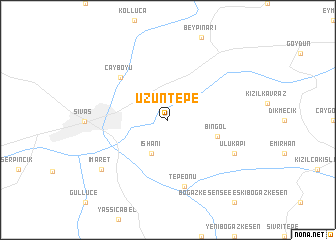 map of Uzuntepe