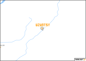 map of Uzuntsy