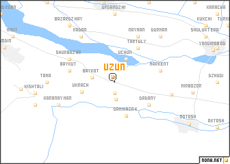 map of Uzun