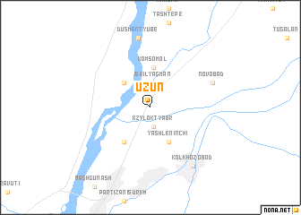 map of Uzun