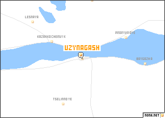 map of Uzynagash