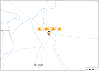 map of Uzynaghash