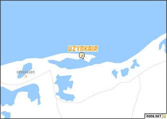 map of Uzynkair