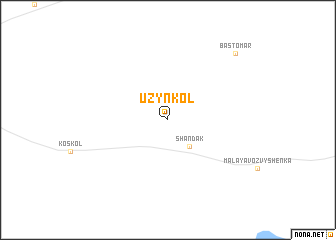 map of Uzynköl