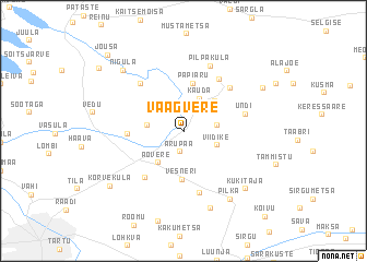 map of Väägvere