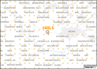 map of Vaals