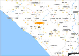 map of Vaamabli