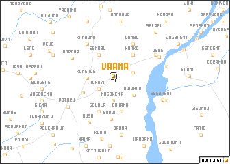 map of Vaama