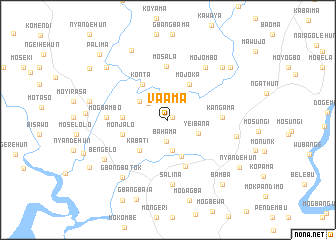 map of Vaama