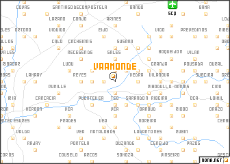 map of Vaamonde