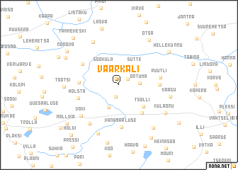 map of Vaarkali