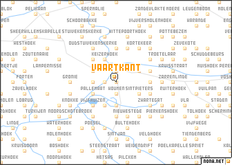 map of Vaartkant