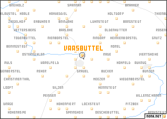 map of Vaasbüttel