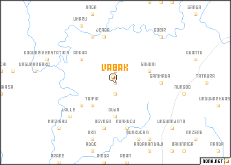 map of Vabak