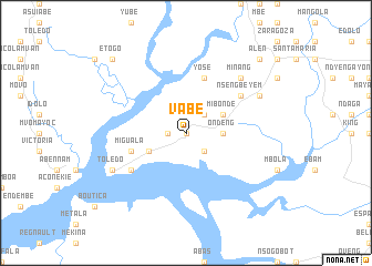 map of Vabe