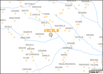 map of Vacala