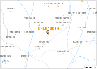 map of Vaca Morta