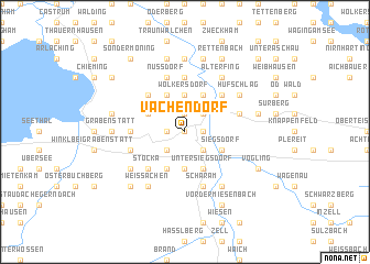 map of Vachendorf