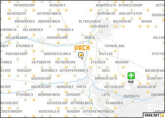 map of Vach