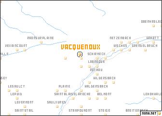 map of Vacquenoux