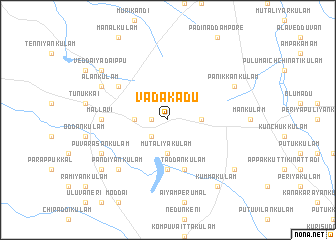 map of Vadakadu