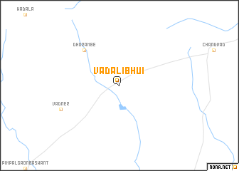 map of Vadālibhui