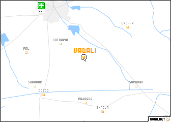 map of Vadāli
