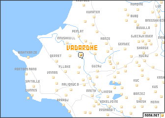 map of Vadardhë