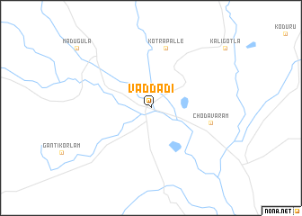 map of Vaddādi