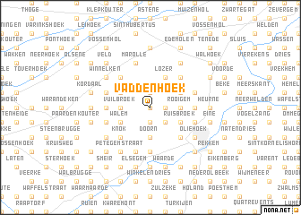 map of Vaddenhoek