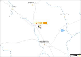 map of Vaddepa