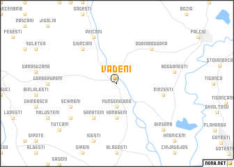 map of Vădeni